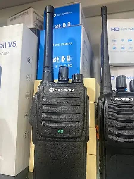 Motorola A8 Dual Band Walkie talkies two way radios Mag1, 8Watt Sets 5