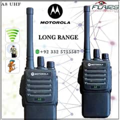 Motorola A8 Dual Band Walkie talkies two way radios Mag1, 8Watt Sets