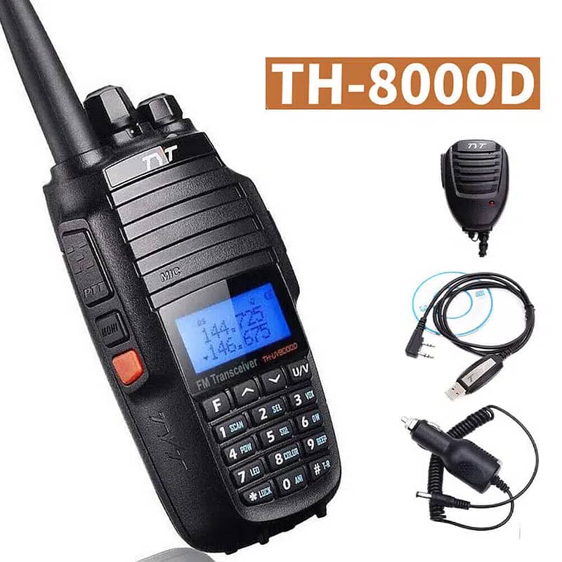 TYT TH-UV8000D Walkie Talkie 10W High Power Long range wireless set 2