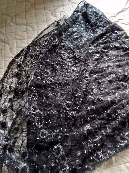 black maxi for sell--party wear dress 5