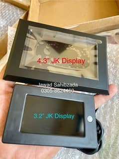 JK BMS touch display for solar lithium batteries