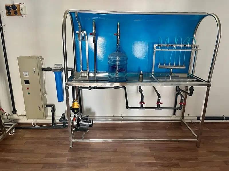 RO Mineral Water Plant Auto1 Ton/Water Filtration Plant New Parts 6