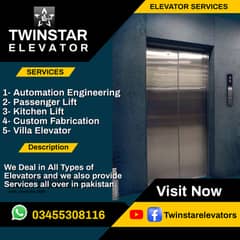 KITCHEN ELEVATOR/PASSENGER ELEVATOR/HOME ELEVATOR/LIFT