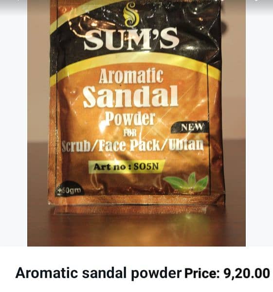 Aromatic Sandal Powder 0