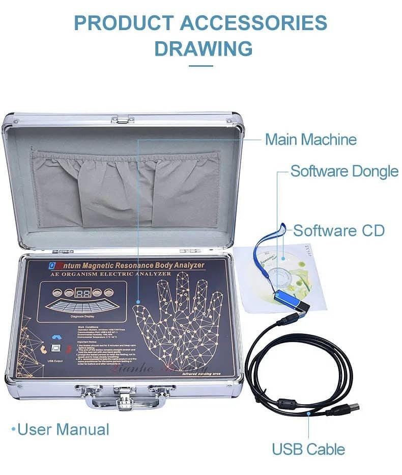 Quantum Megnatic Analyzer/Quantum Body Analyzer therapy function W 17