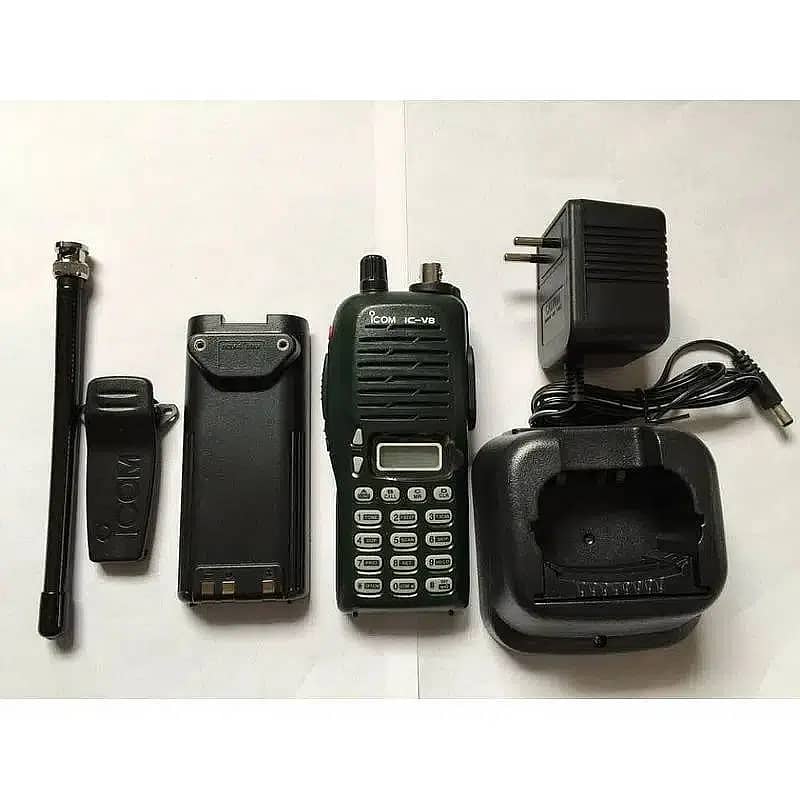 ICOM V8 VHF high power long range Two-Way Wireless Walkie Talkie 1pcs 1