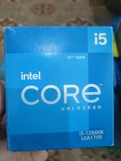 12th gen package : i5 12600k with asus tuff mobo