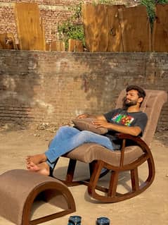 rocking chair jhola jhulakurci chinioti rest  poshing easy