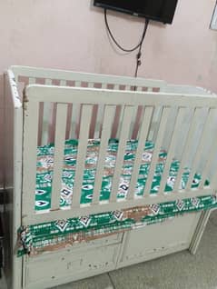 Wooden Baby cot