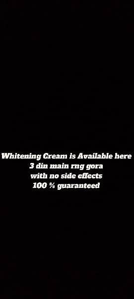 Whitening Cream with no side effects 0