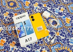 Oppo A 17 6 gb 128 gb Dual sim New with Box and Accessories