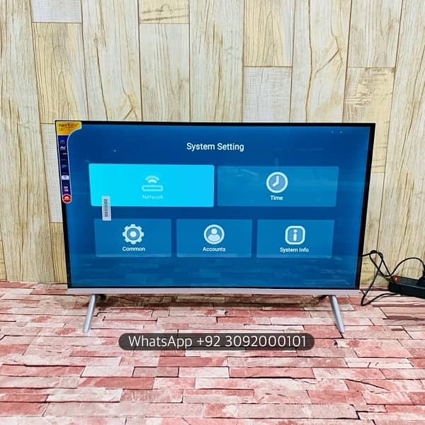 Malysian 32" Smart Led Tv New Model | Voice Remote Boderless Nextlife 4