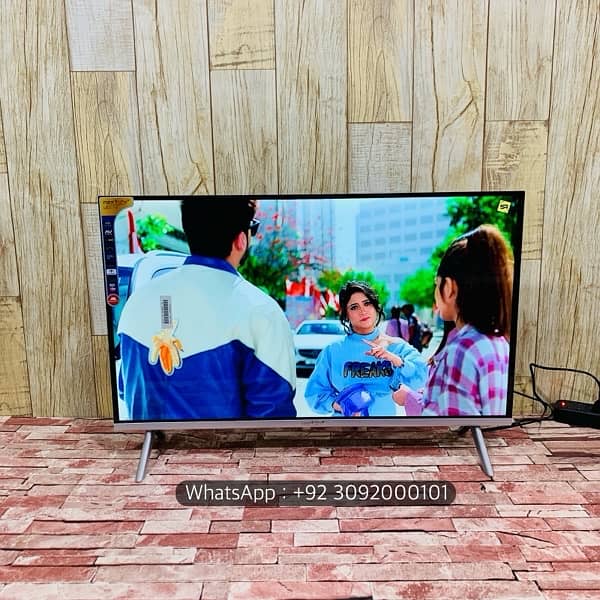 Malysian 32" Smart Led Tv New Model | Voice Remote Boderless Nextlife 6