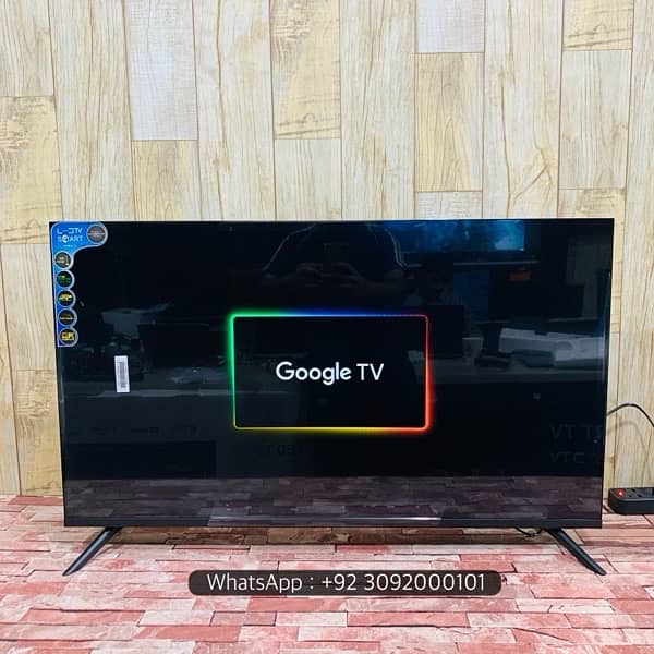 Google TV  43 FHD 4K Sported  +Smart Led Tv New Model 1