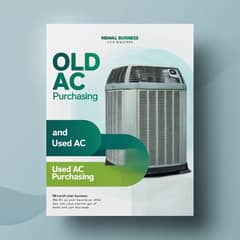 SELL YOUR OLD AC/ SPILIT / WINDOW/ HAIER / GREE/ WE PURCHASE OLD AC