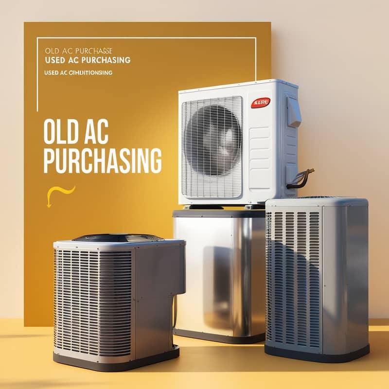 SELL YOUR OLD AC/ SPILIT / WINDOW/ HAIER / GREE/ WE PURCHASE OLD AC 1