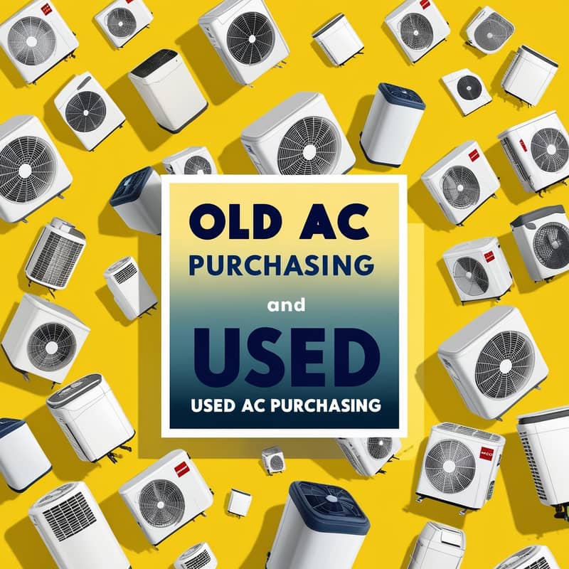 SELL YOUR OLD AC/ SPILIT / WINDOW/ HAIER / GREE/ WE PURCHASE OLD AC 2