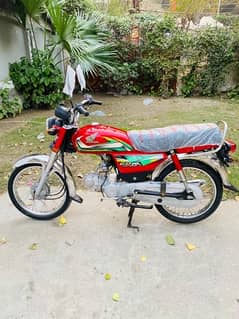 Honda CD 70cc 2022Model  gd condition 8500km use just