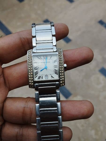 CARTIER TANK FRANCAISE DIAMOND Watch 3