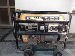 FIRMAN GENRATOR 5 KV SPG5000E2 FOR SALE