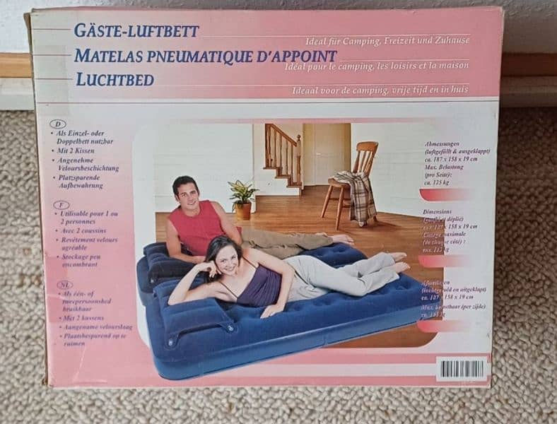 imported double air mattress camping 2