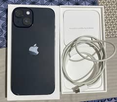 iPhone 14 with complete box and in Apple warranty.