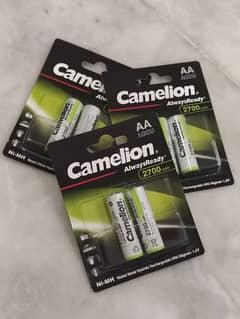 Camelion Rechargeable AA 2700mAh (6 pairs)