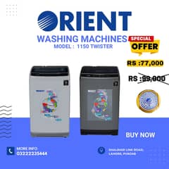 Orient Fully Automatic Washing machine / Orient Twister Sale