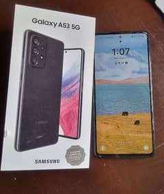 Samsung A53 with warranty and box