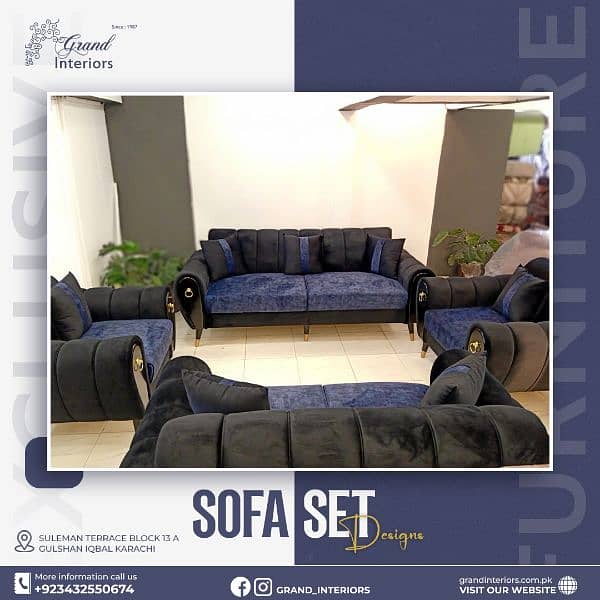 sofa sets sofa collection sofa designer Grand interiors 1