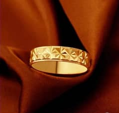 Alloy Men's Golden Ring Band