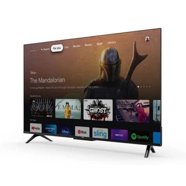 TCL 43 INCH SMART & 4K UHD ANDROID TV Model 43P635 1