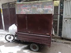 chingchi loader rickshaw fod court 10/10 condition 3side open & close