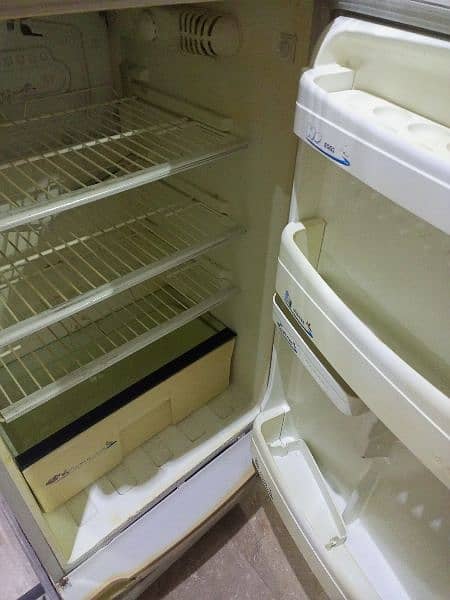 Pel fridge with wood stand for sale 2