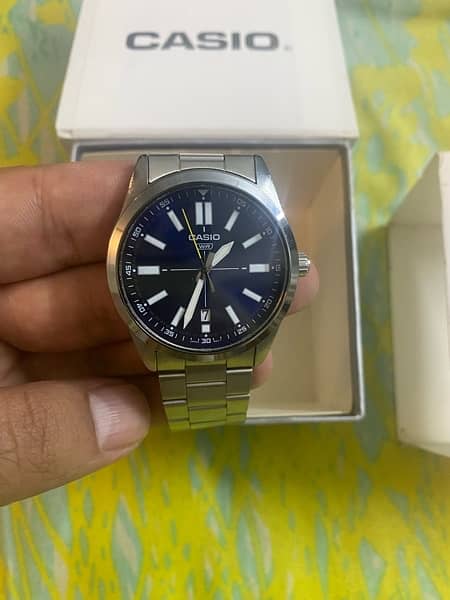 Casio WR Genuine Stainless Steel watch 1