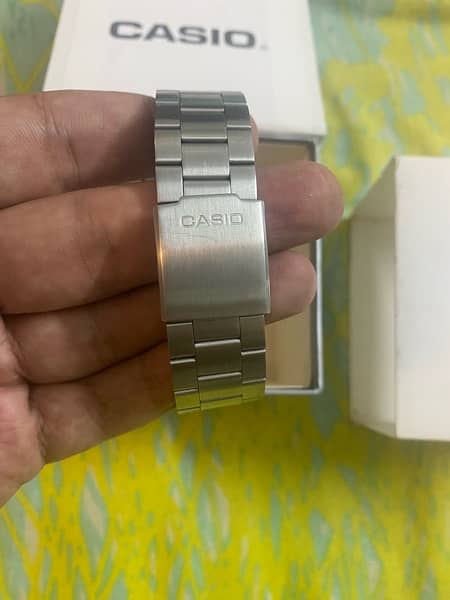 Casio WR Genuine Stainless Steel watch 2