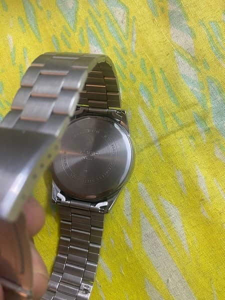 Casio WR Genuine Stainless Steel watch 3