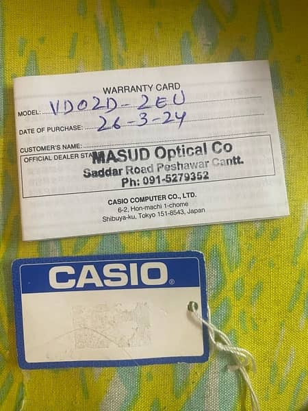 Casio WR Genuine Stainless Steel watch 5