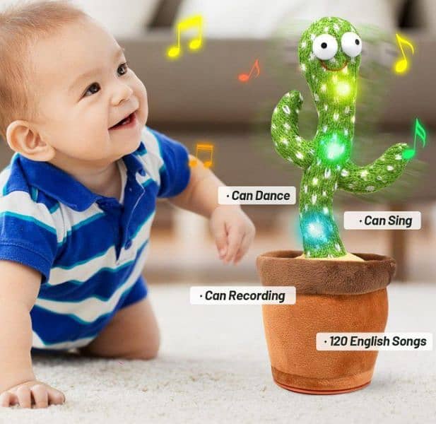 Dancing cactus plush toy Delivery free 0