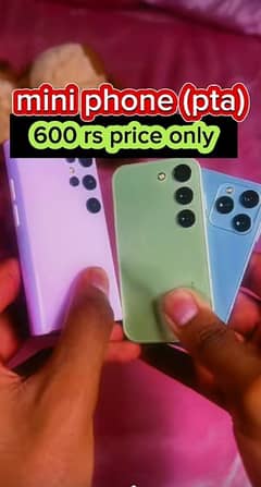 Rs 600 only// mini phone deals pta proved