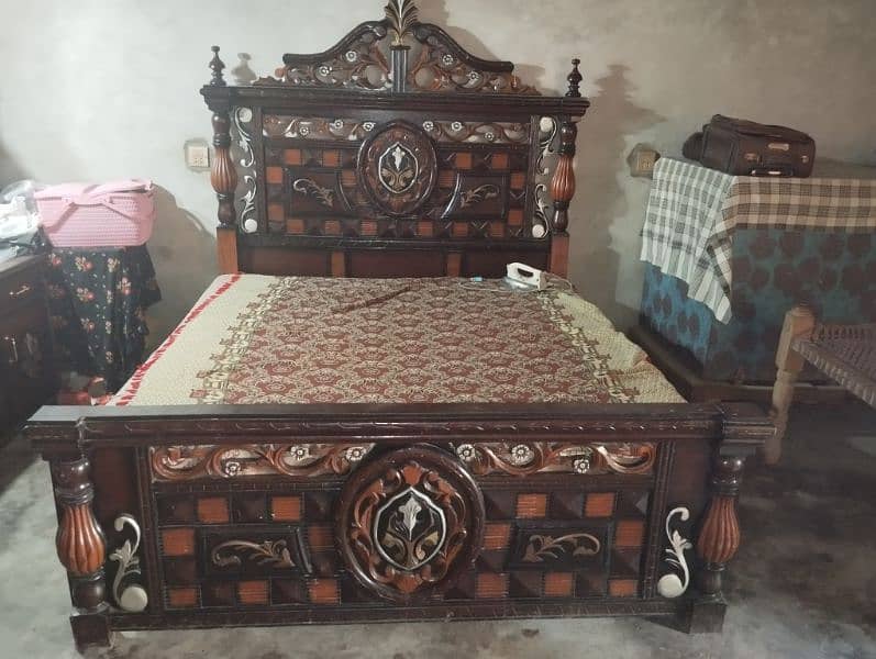 king size haweli design, totly wooden work, 20 year warranty, antique 4