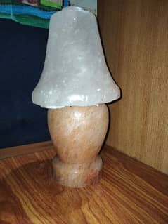 lamp made with salt