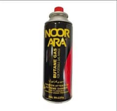 noor ara butan-e gas cylinder 'cartridge for out door portable stove