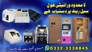 cash currency fake note counting till binding machine smart door locke