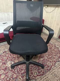 revolving office chair used