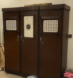 Three-set cupboard (2 years used only)