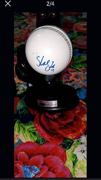 cricket ball  signed from player orignal proof in discription 3