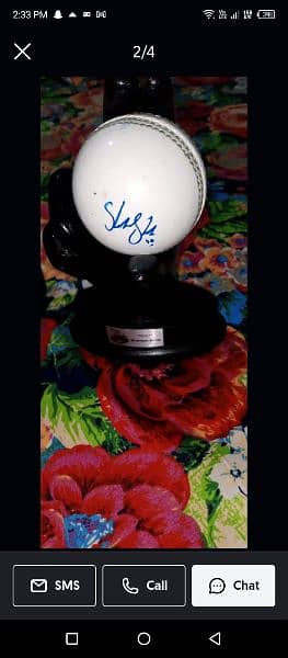 cricket ball  signed from player orignal proof in discription 4