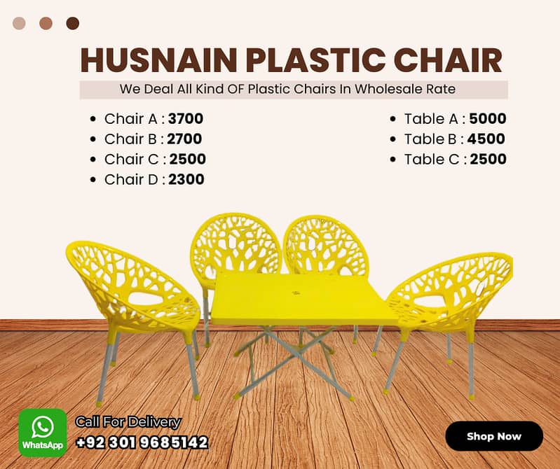 plastic chair / plastic table / study chair / school plastic furniture 11