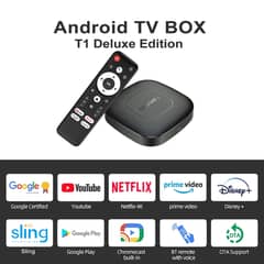 T1 Android13 Smart Home Theater TV Box Fast Media Player